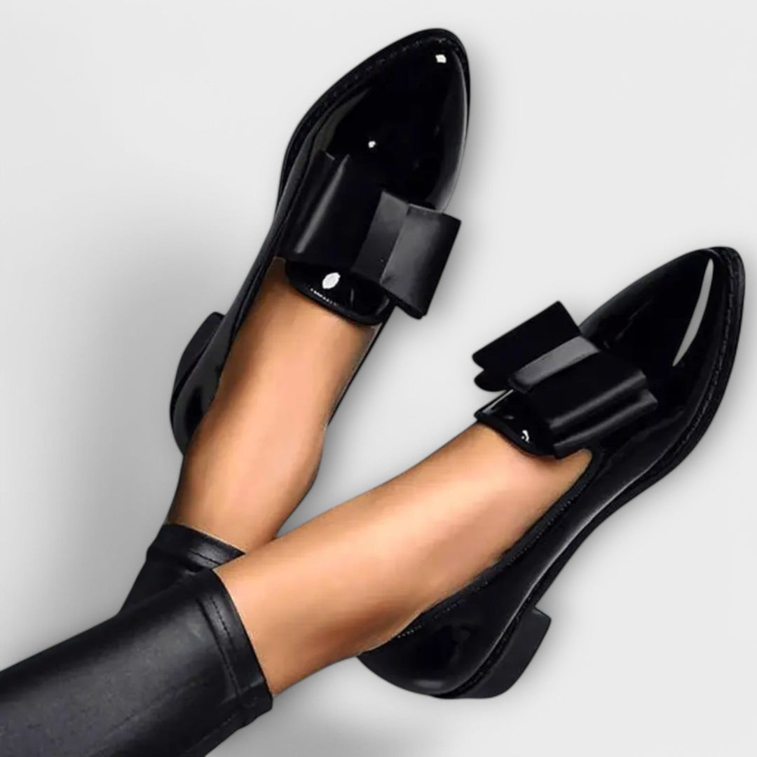 Velissa - Elegant Bow Loafers