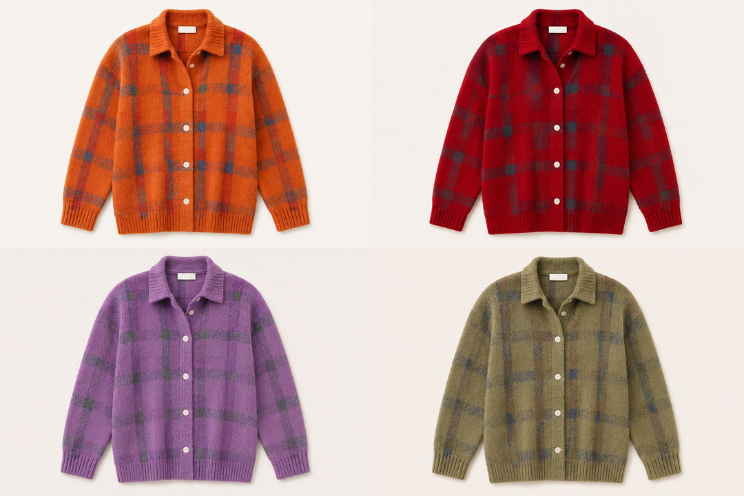 Women’s Classic Plaid Cardigan