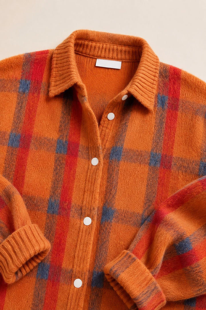 Women’s Classic Plaid Cardigan