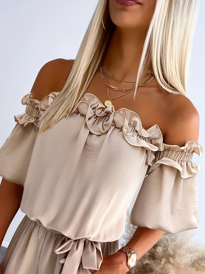 Liana - Chic Off-Shoulder Jumpsuit
