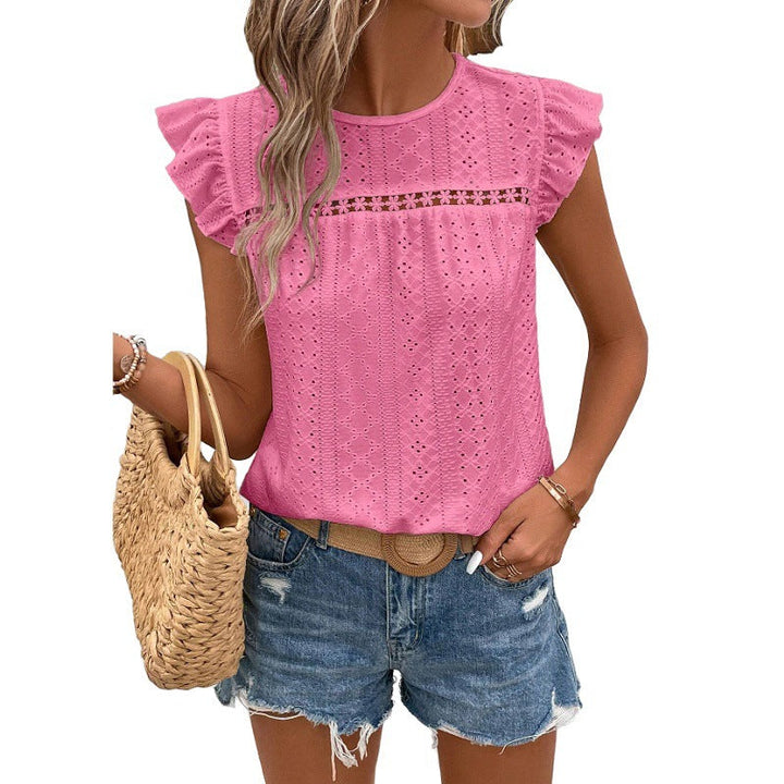 Emberlyn - Delicate Lace Blouse