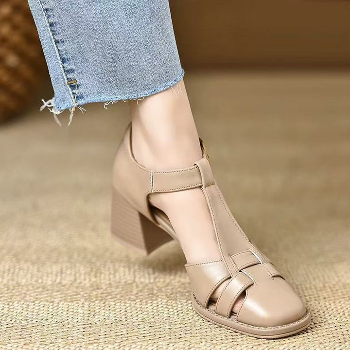 Trixie - Vintage Weave Heels