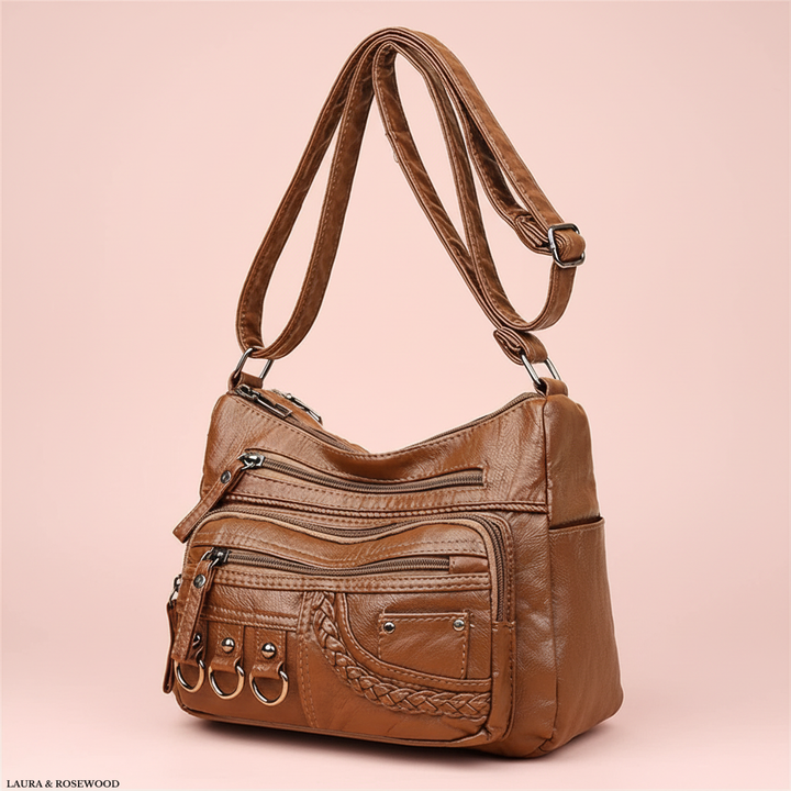 Elizza - Multi-Zip Organizer Bag