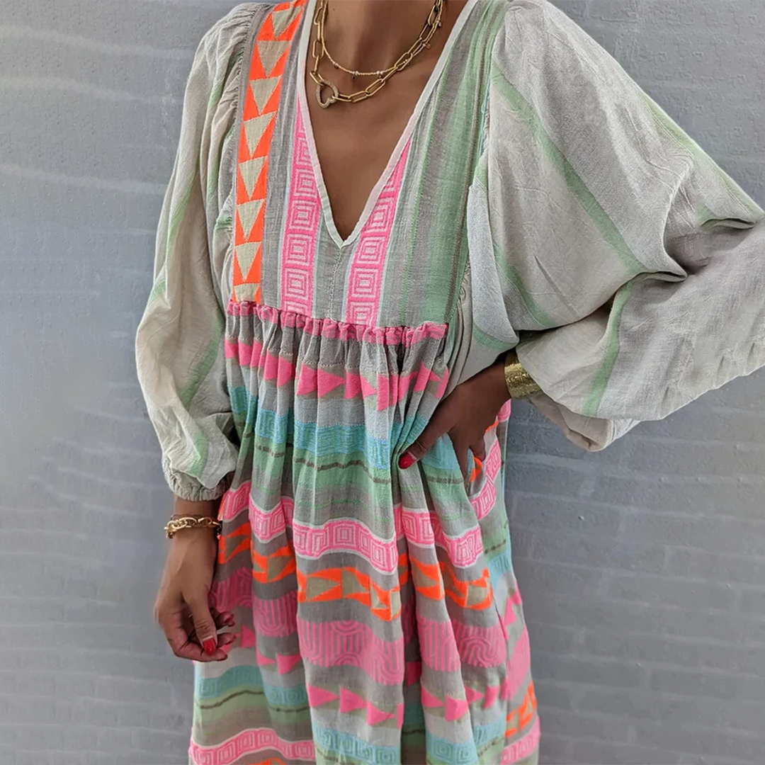 Sabrina - Comfortable Boho Dress
