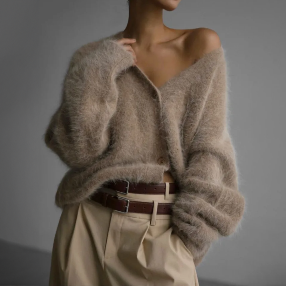 Kiara - Soft Buttoned Sweater