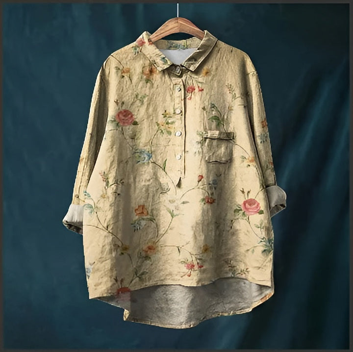 Sheane - Retro Bloom Blouse