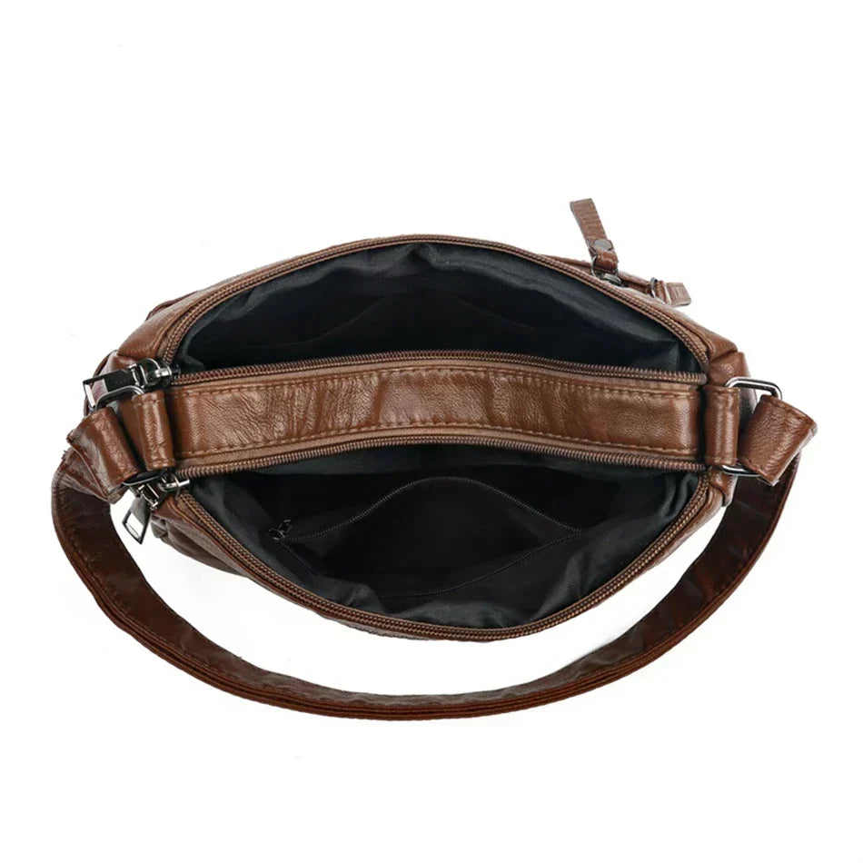 Elizza - Multi-Zip Organizer Bag