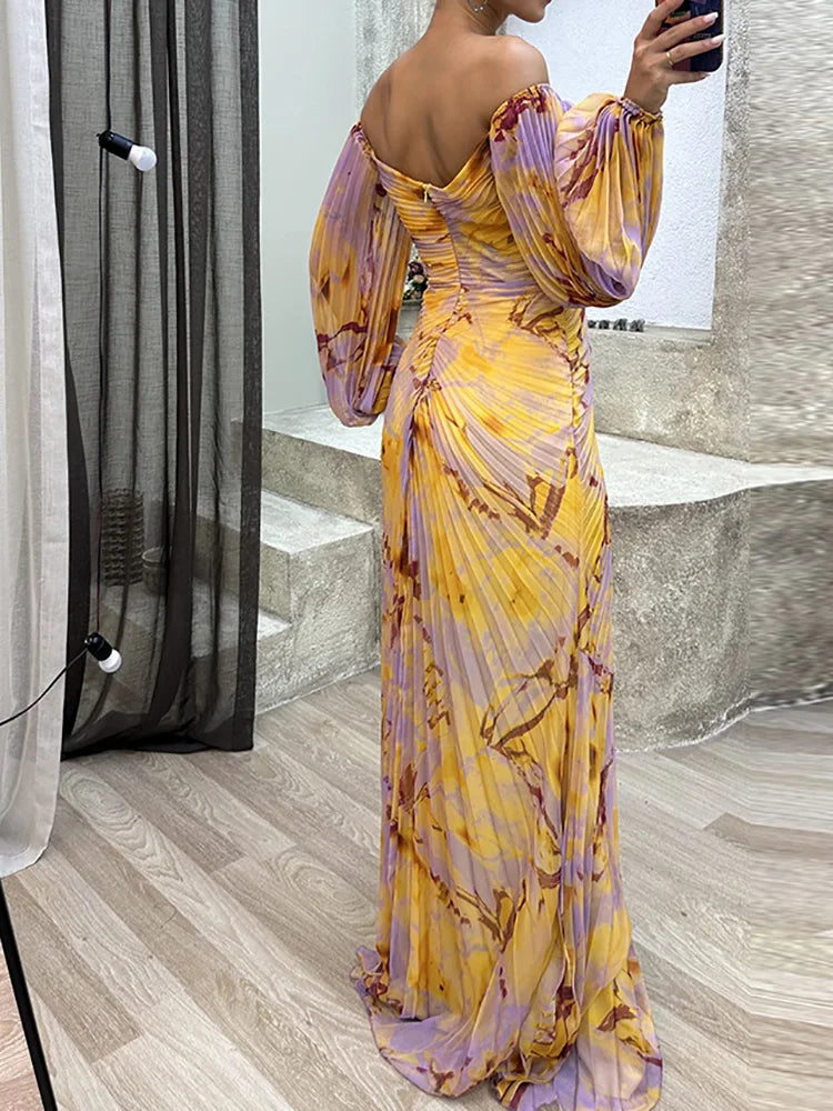 Selvara - Sunset Bloom Dress