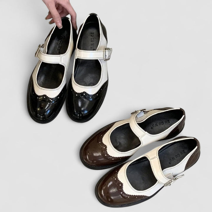 Pheobe - Retro Oxford Shoes