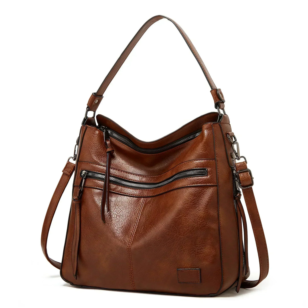 Renata - Vintage Multi-Zip Bag