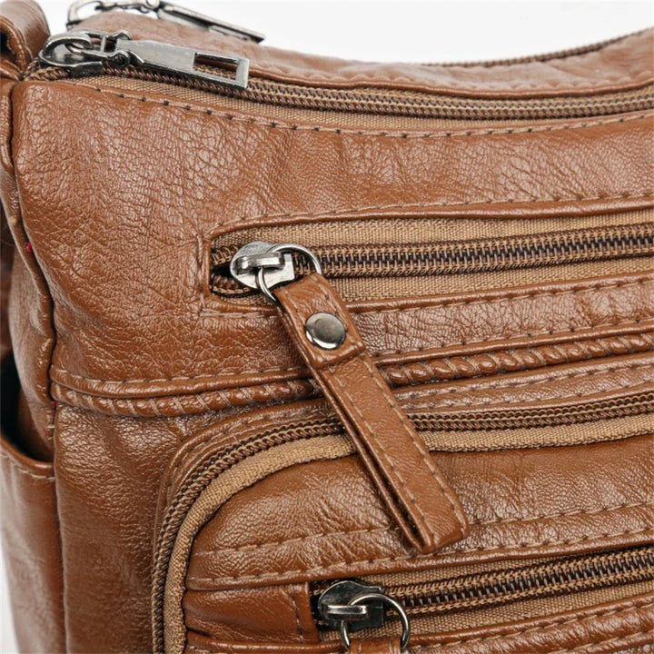 Elizza - Multi-Zip Organizer Bag