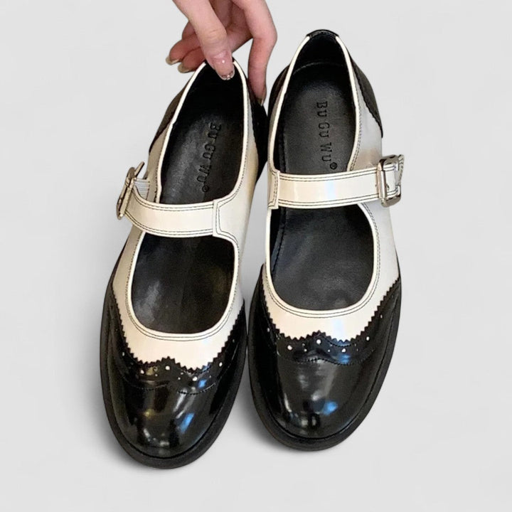 Pheobe - Retro Oxford Shoes