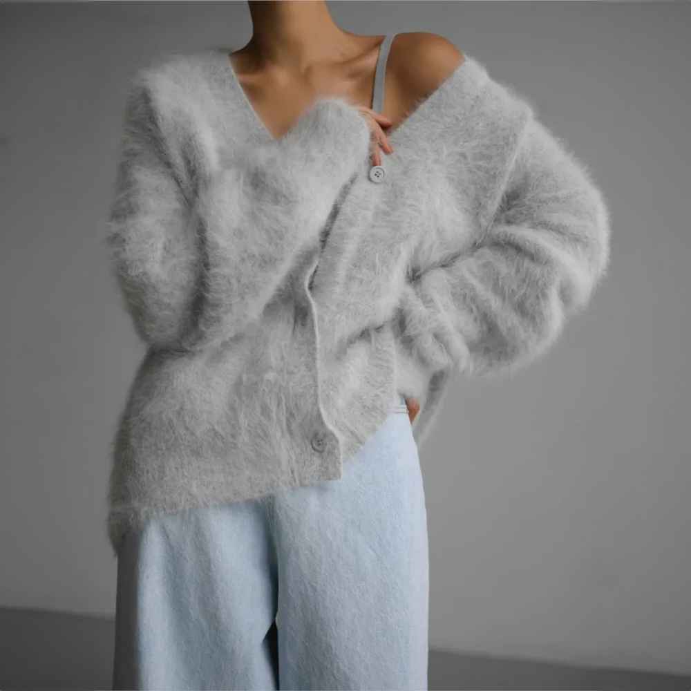 Kiara - Soft Buttoned Sweater