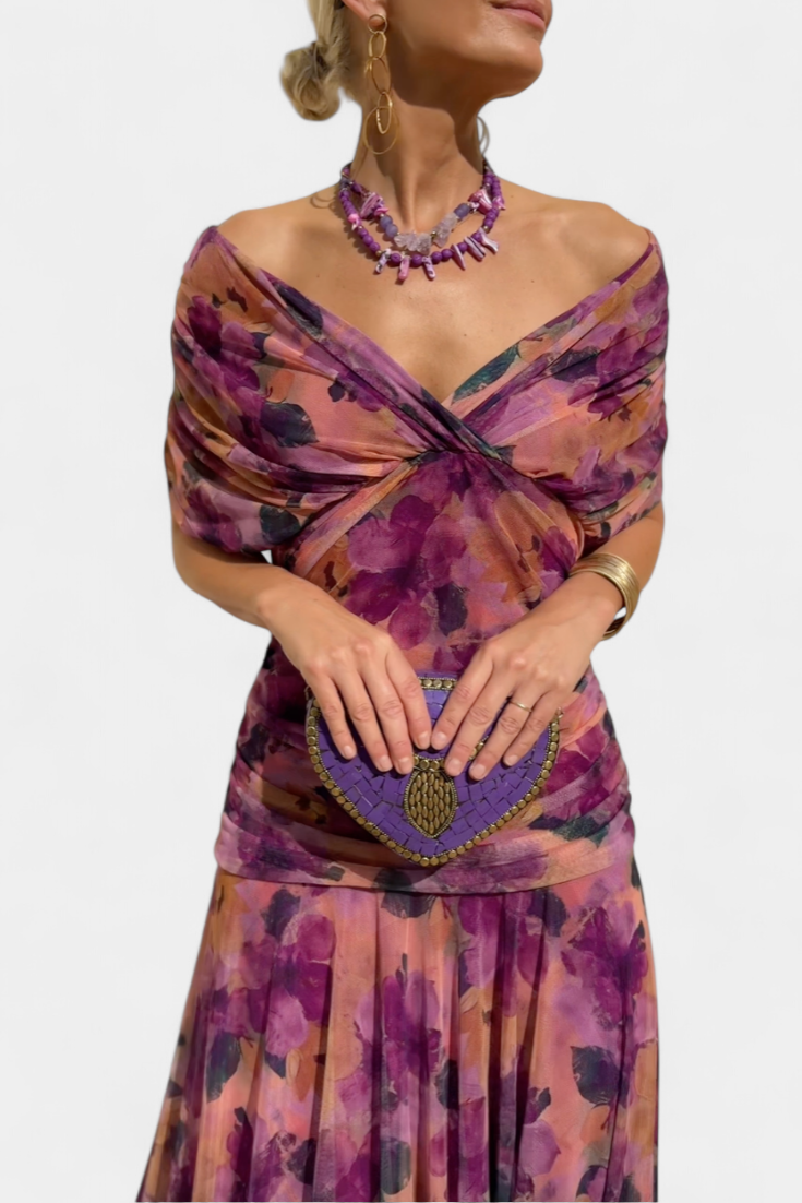 Evira - Elegant Off-Shoulder Dress