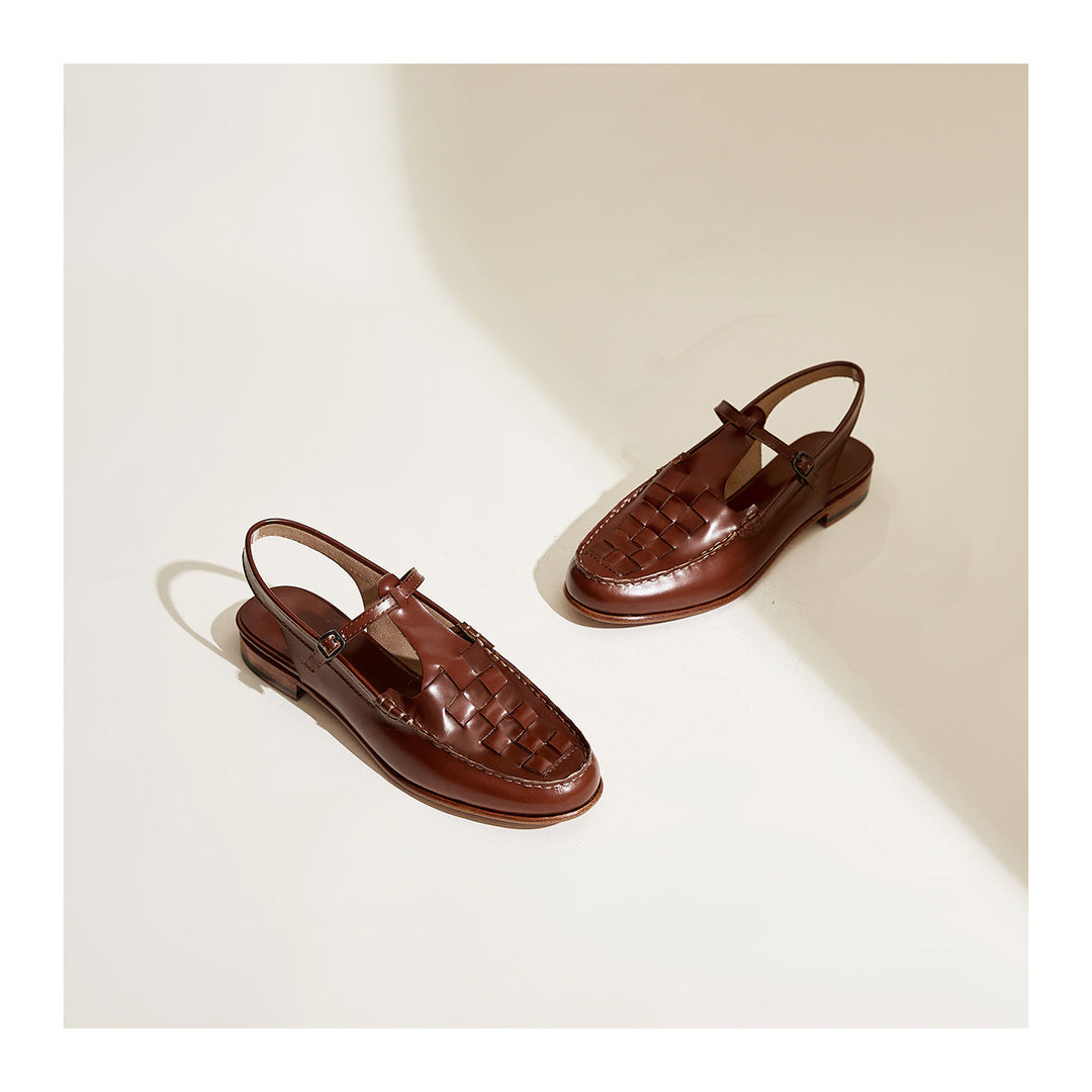 Eliara - Woven Charm Sandals