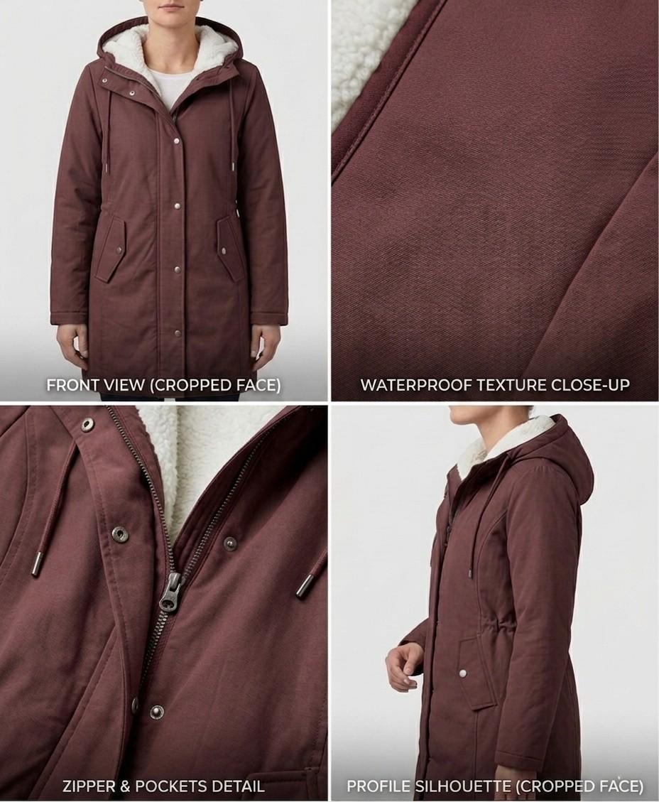 Women’s Cozy Hooded Winter Coat