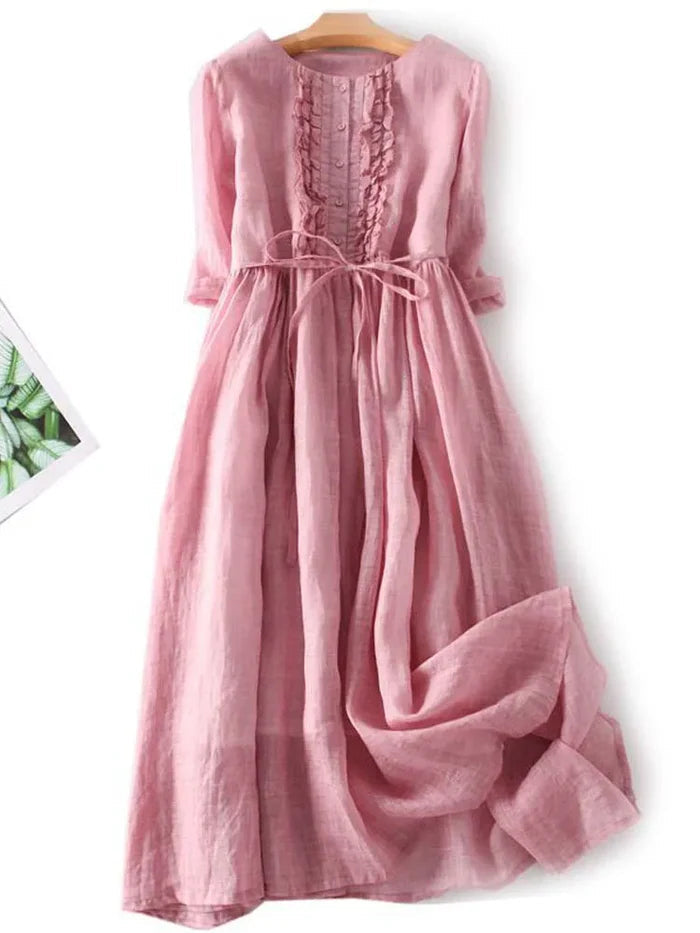 Elowena - Flowy Elegance Dress