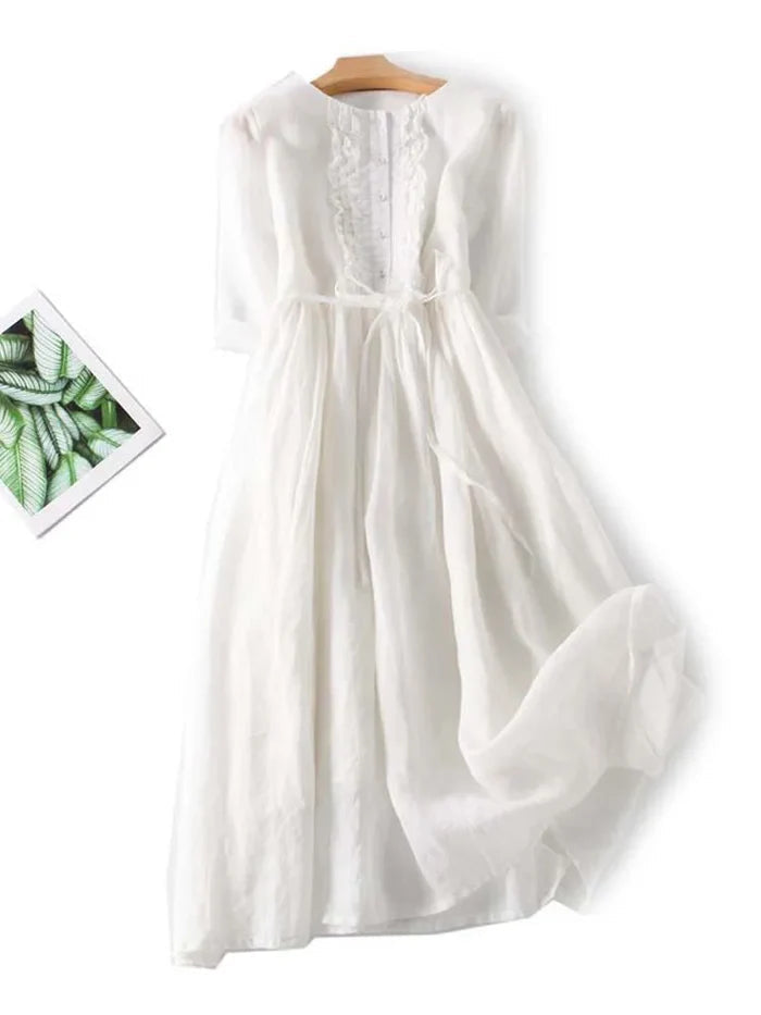 Elowena - Flowy Elegance Dress