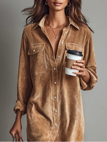 Rhenna - Classic Shirt Dress