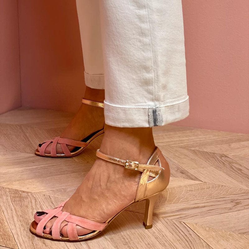 Aaliyah - Chic Weave Heels