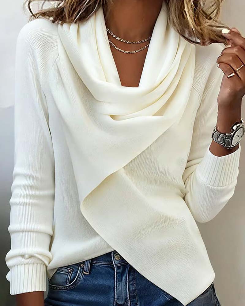 Herrera - Elegant Wrap Sweater