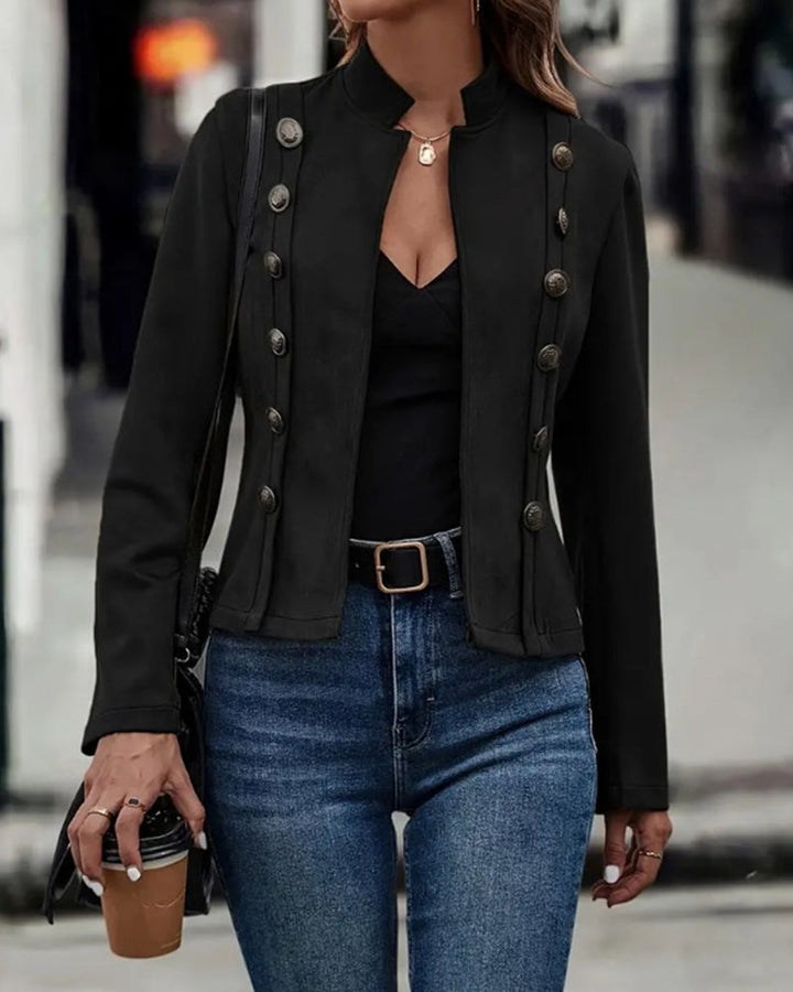 Judie – Tailored Button Jacket