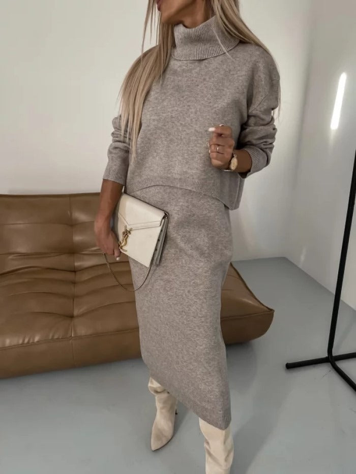 Gracie - Comfy Turtleneck Set