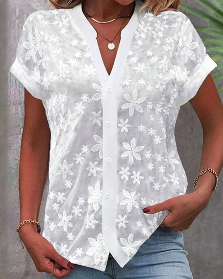 Hazelle - Delicate Elegance Top