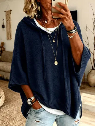 Women’s Sleeve Drawstring Casual Hoodie