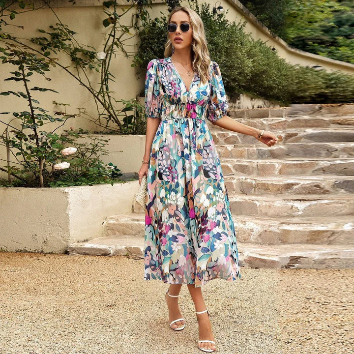 Serelina - Blooming Elegance Dress