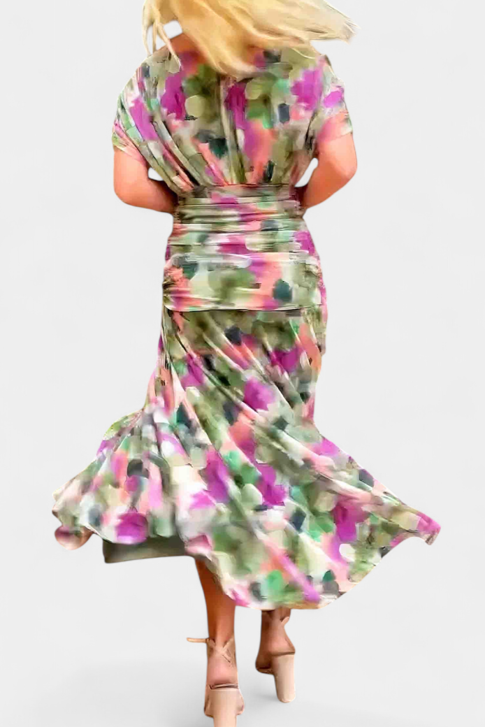 Evira - Elegant Off-Shoulder Dress