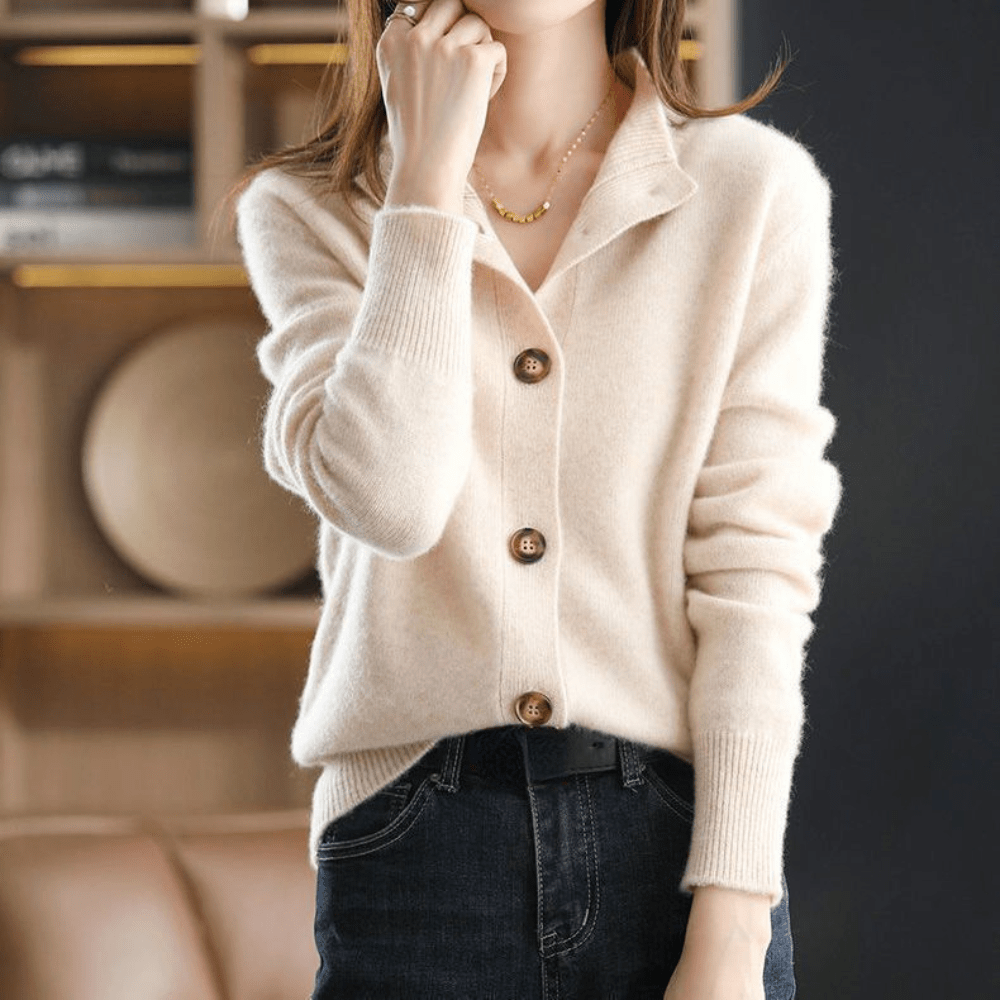 Women’s Button Front Knit Cardigan Sweater