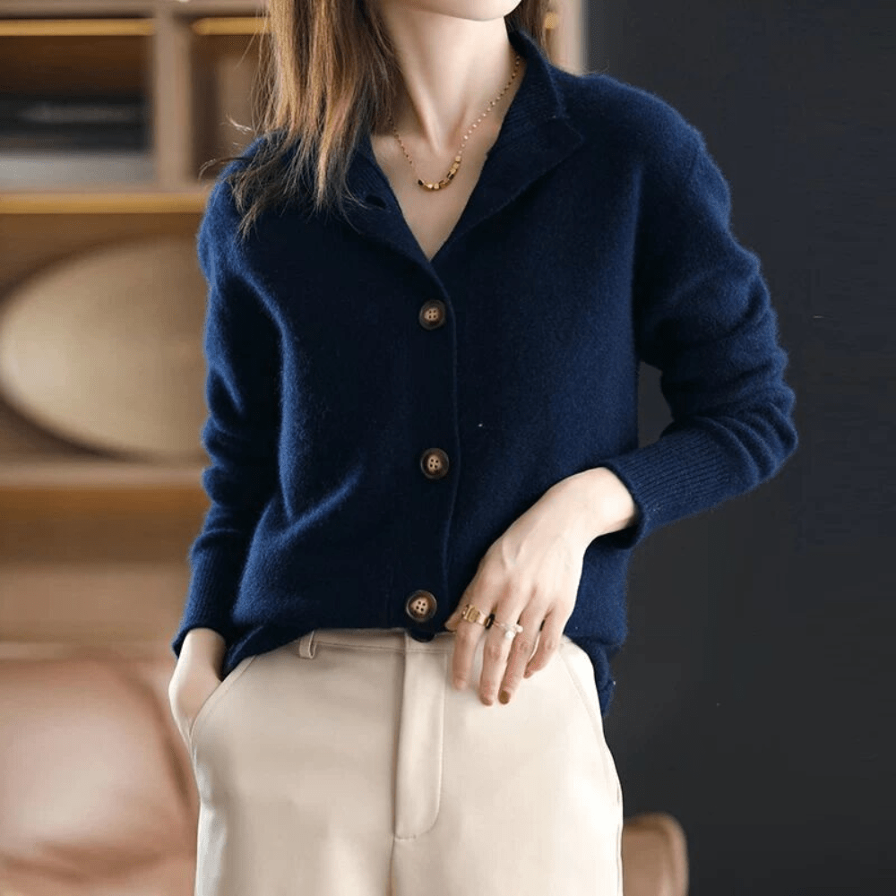 Women’s Button Front Knit Cardigan Sweater