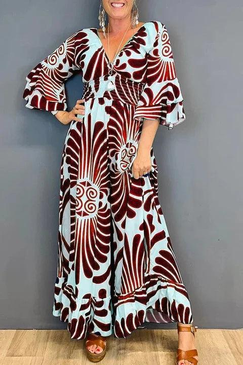 Coraline - Classy Printed Jumpsuit
