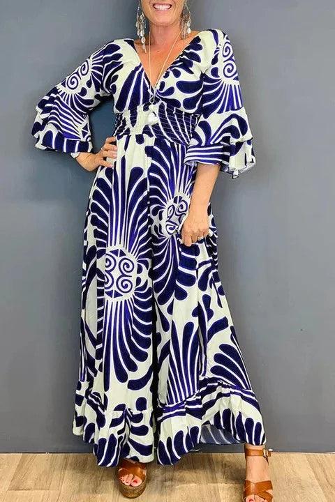 Coraline - Classy Printed Jumpsuit