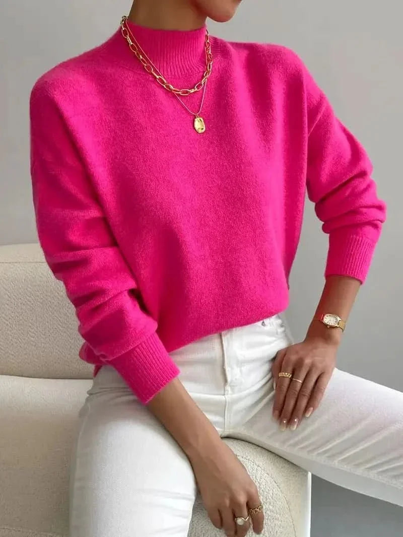 Women’s Soft Feel Everyday Roll Neck Jumper