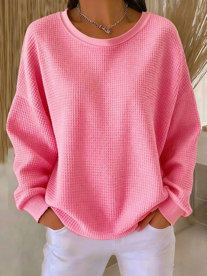 Women’s Cozy Waffle Knit Jumper