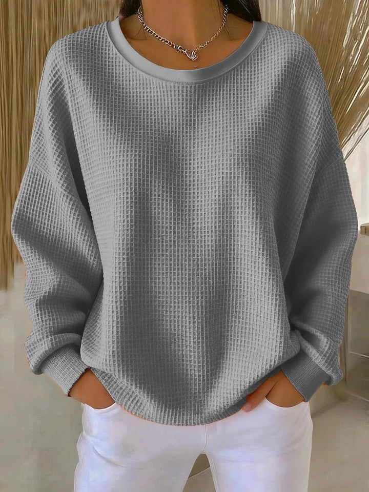 Women’s Cozy Waffle Knit Jumper