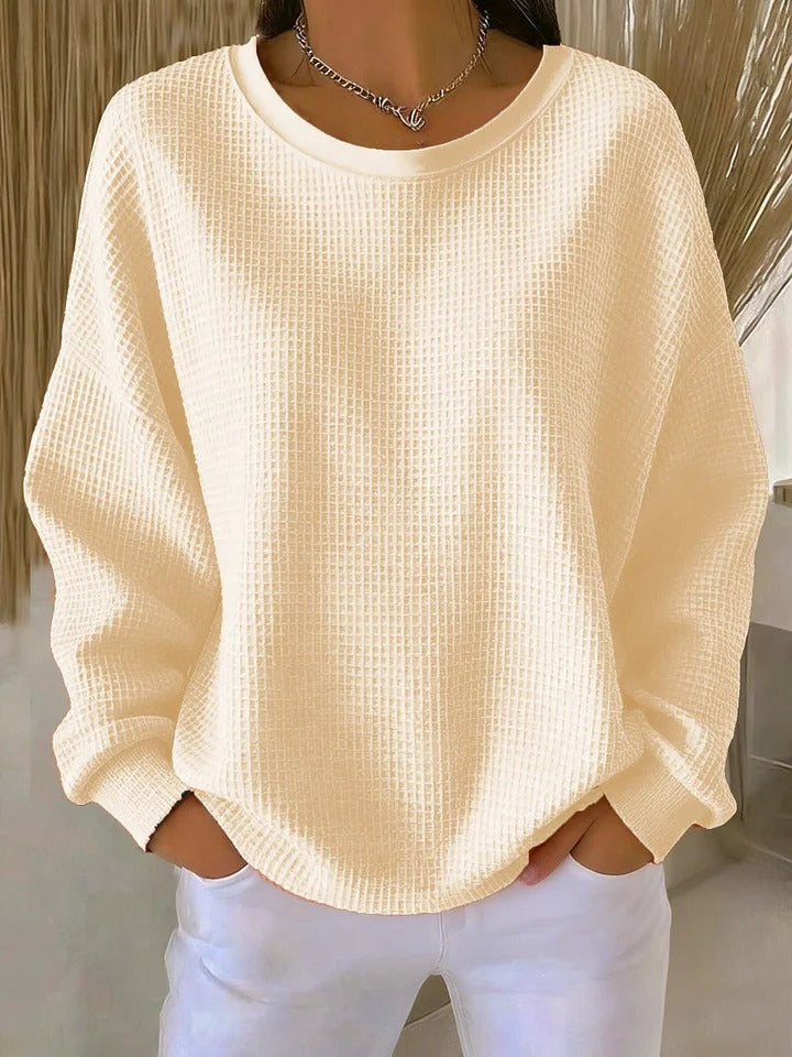 Women’s Cozy Waffle Knit Jumper