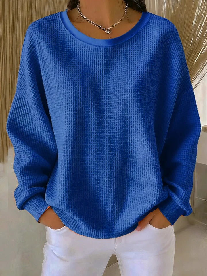 Women’s Cozy Waffle Knit Jumper