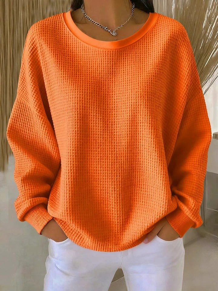 Women’s Cozy Waffle Knit Jumper