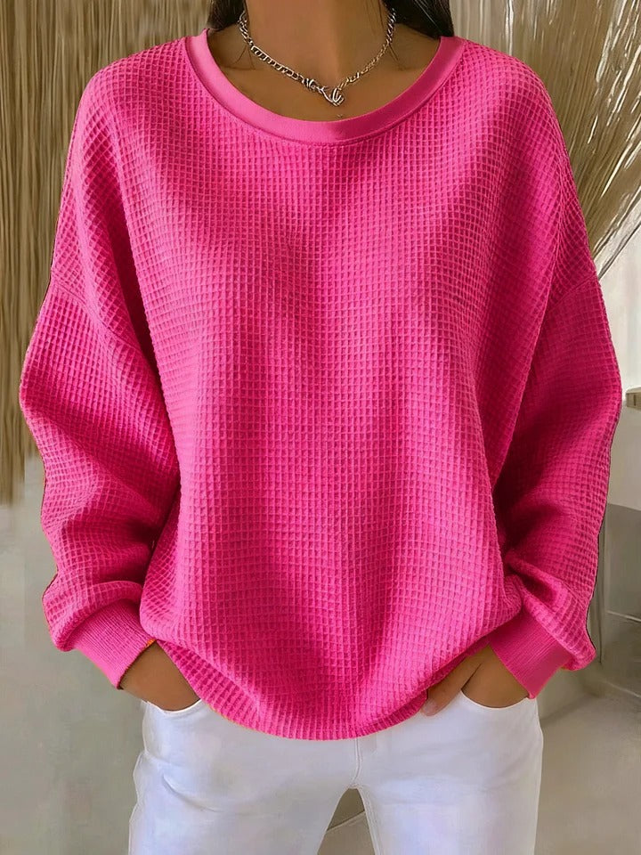 Women’s Cozy Waffle Knit Jumper