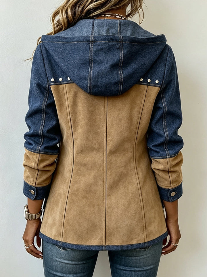 Women’s Classic Western Inspired Two Tone Jacket