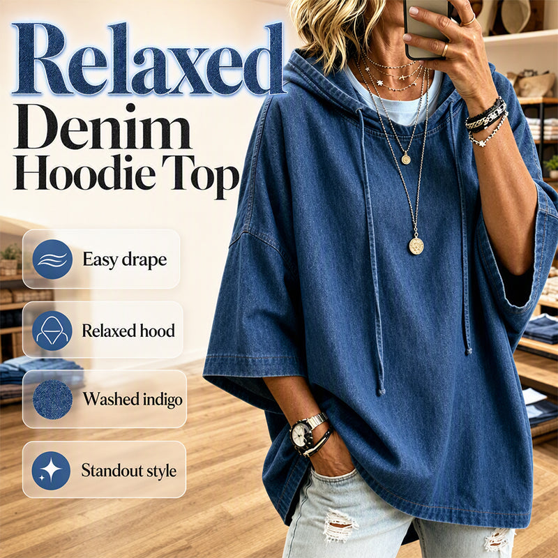 Women’s Soft Feel Relaxed Fit Pullover Hoodie