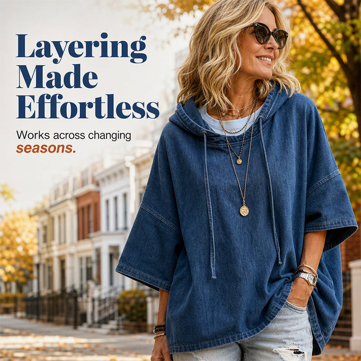 Women’s Soft Feel Relaxed Fit Pullover Hoodie